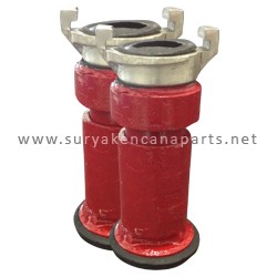 Alat Pemadam Kebakaran Palembang Nozzle Red Comb Spray